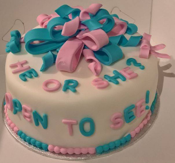 babyshowertaart
